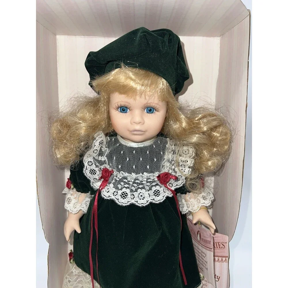 VTG Limited Edition Collectible Memories Porcelain Doll 